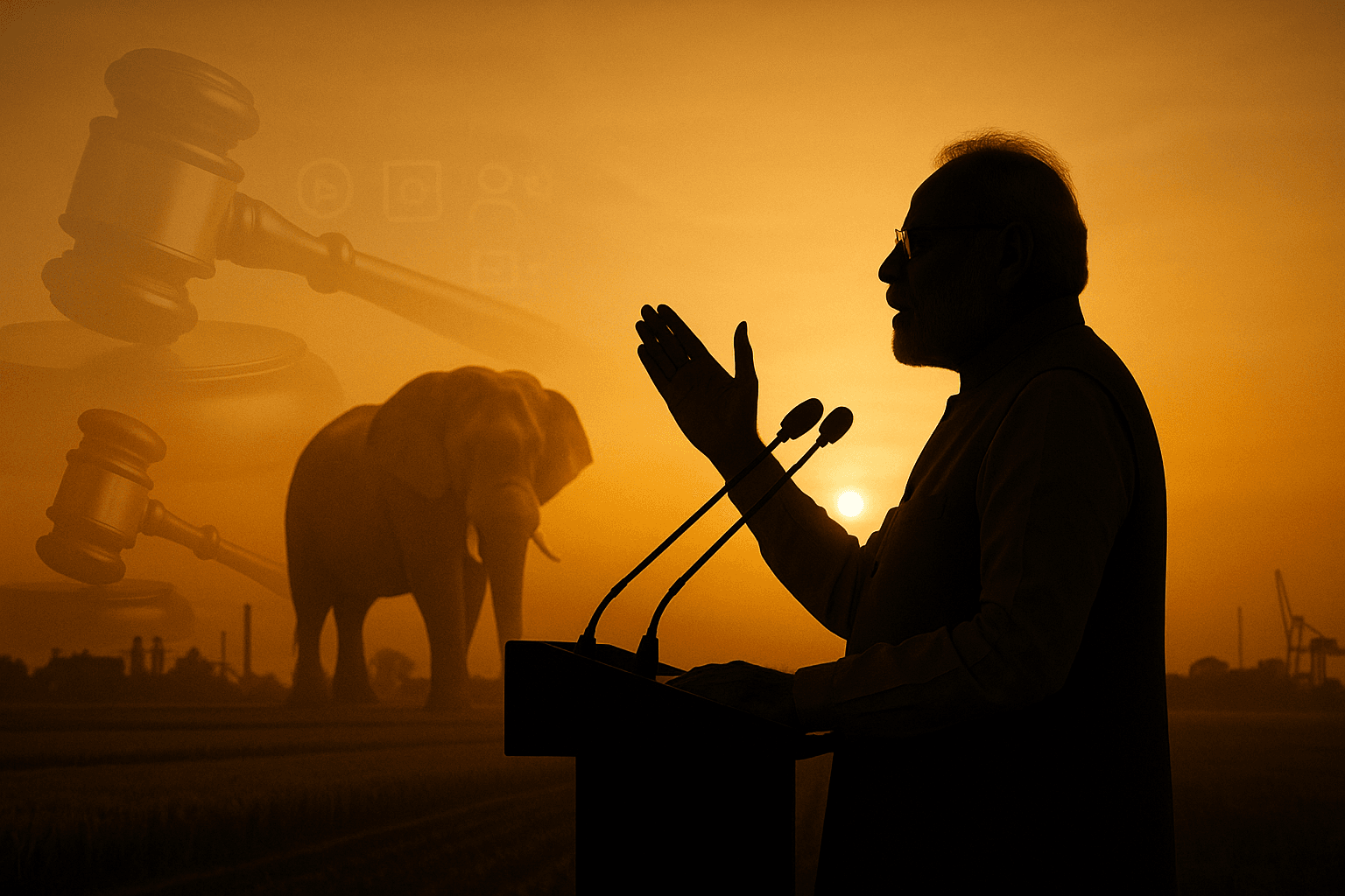 “Won’t let small entrepreneurs and farmers be harmed”- Prime Minister Modi ji.